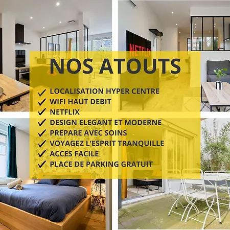 Le Chanzy - Les Demeures D'Adrien Lille Exterior photo